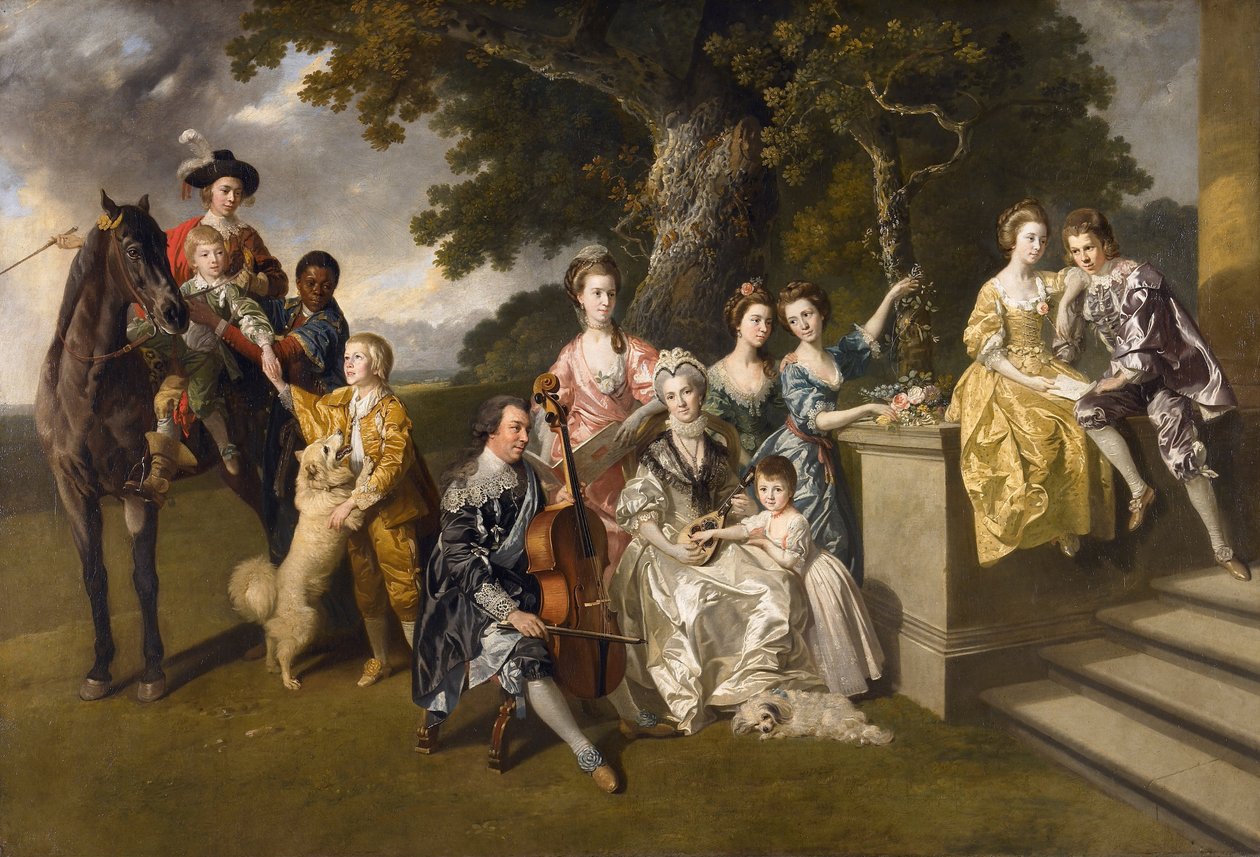 Familien til Sir William Young af Johan Joseph Zoffany