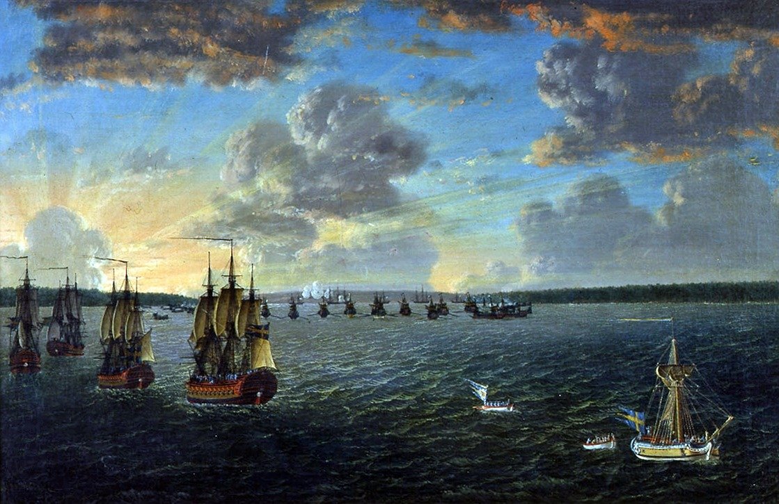 Sælen i Viborgska -bugten 15.6 1790 af Johan Tietrich Schoultz
