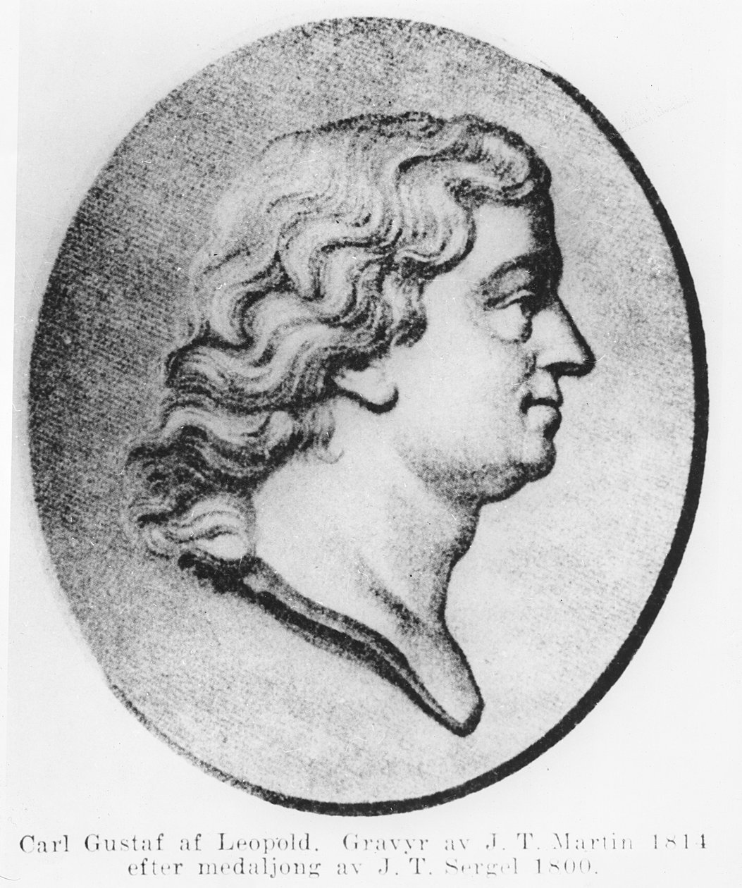 Carl Gustaf af Leopold, 1814 af Johan Tobias Sergel