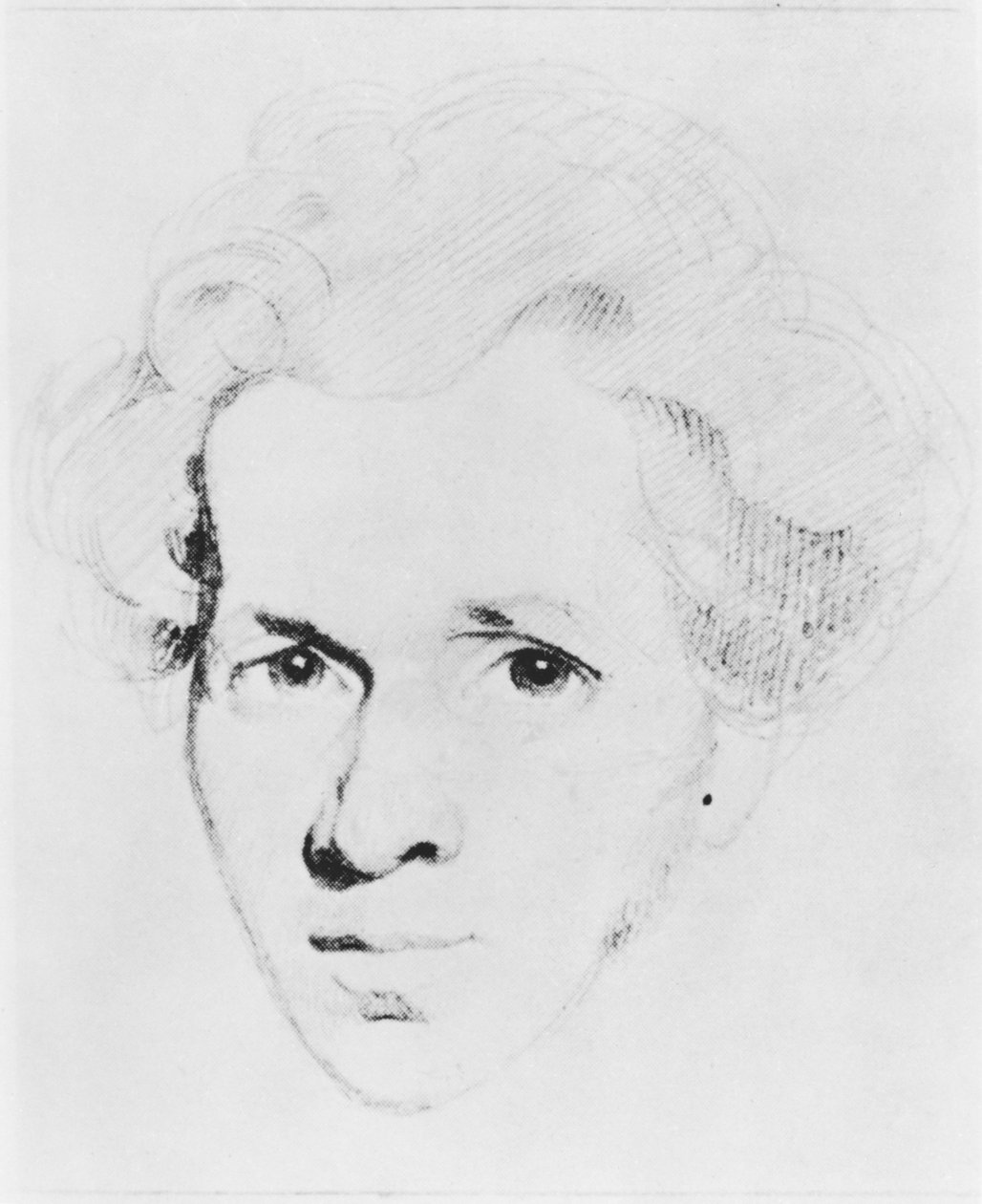 Soren Aabye Kierkegaard af Johan Vilhelm Gertner