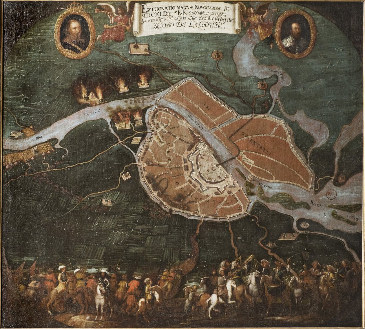 Slaget ved Novgorod (Rusland), den svenske polske krig (1600-1611) - Slaget ved Novgorod af Johan Hammer