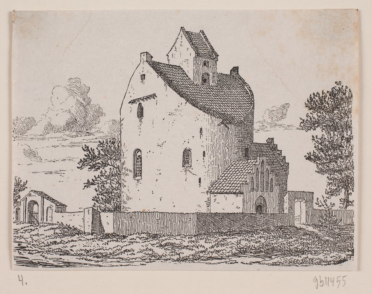 Bjernede kirke af Johan Aagaard