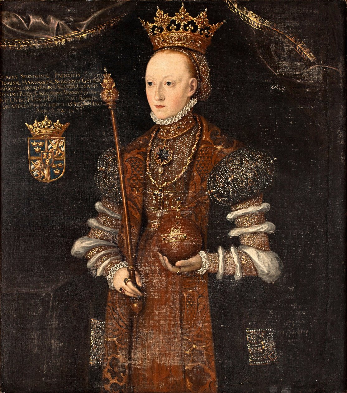 Dronning Margaret Leijonhufvud af Sverige af Johan Baptista van Uther