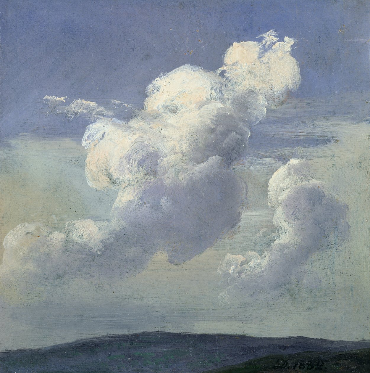 Undersøgelse af skyen af Johan Christian Dahl