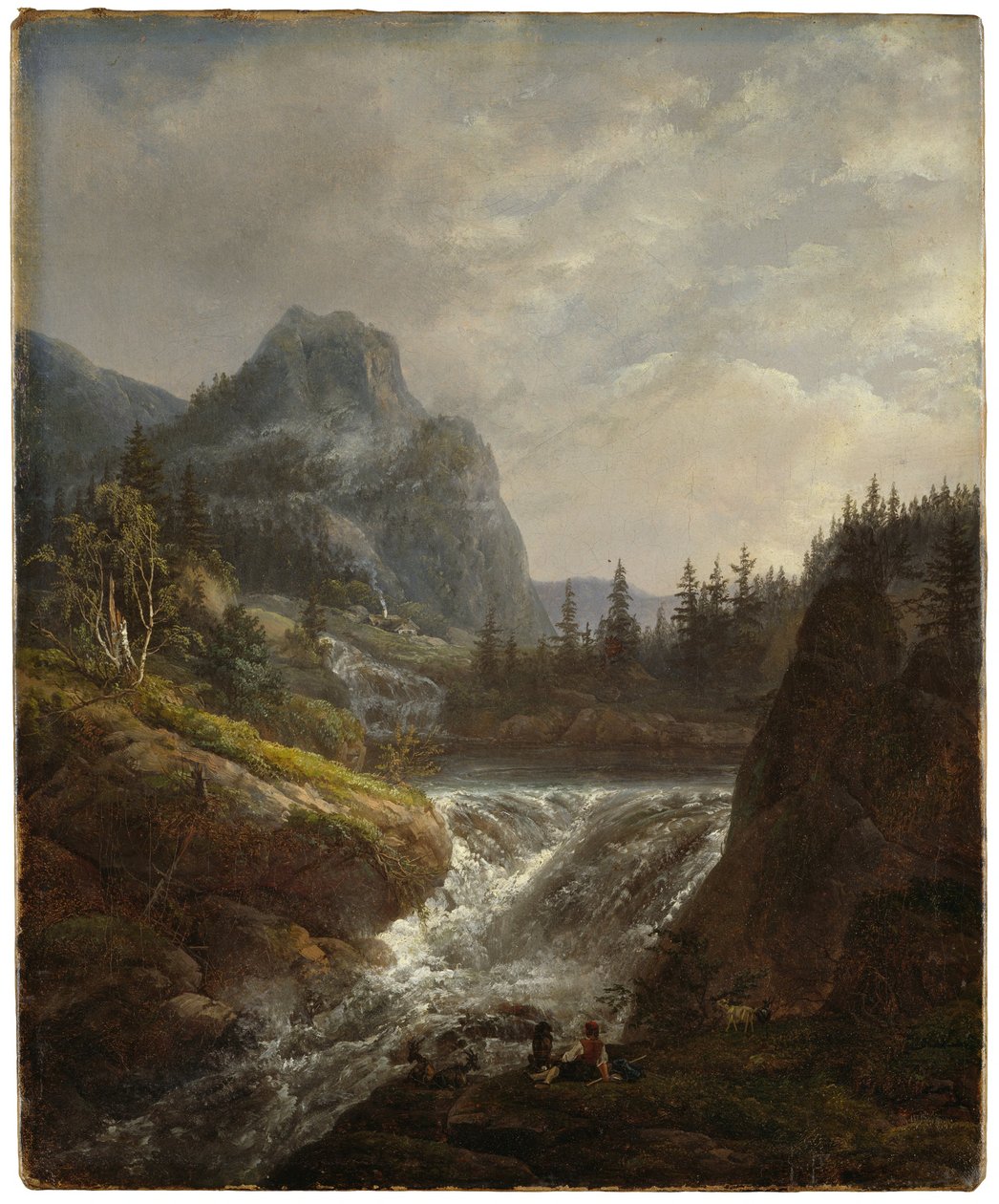 Norsk landskab af Johan Christian Dahl