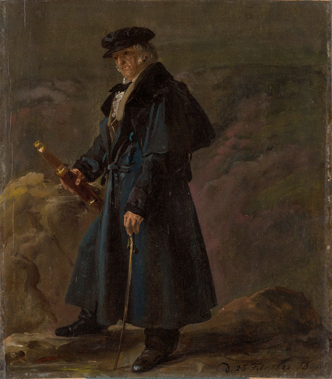 "" Portrait of the Polish General Karol Kniaziewicz Danii af Johan Christian Dahl