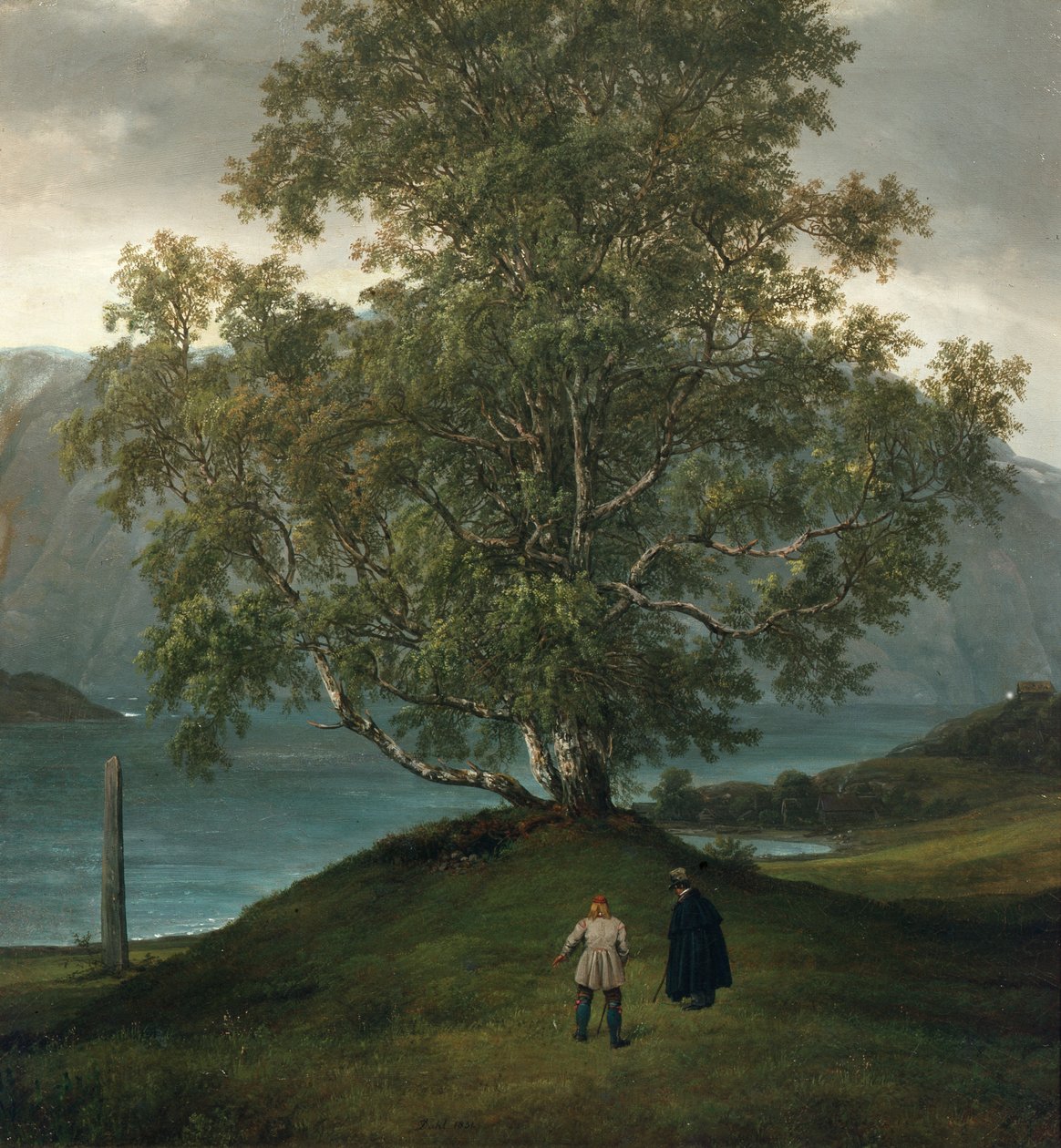 Snoet birk af Johan Christian Dahl