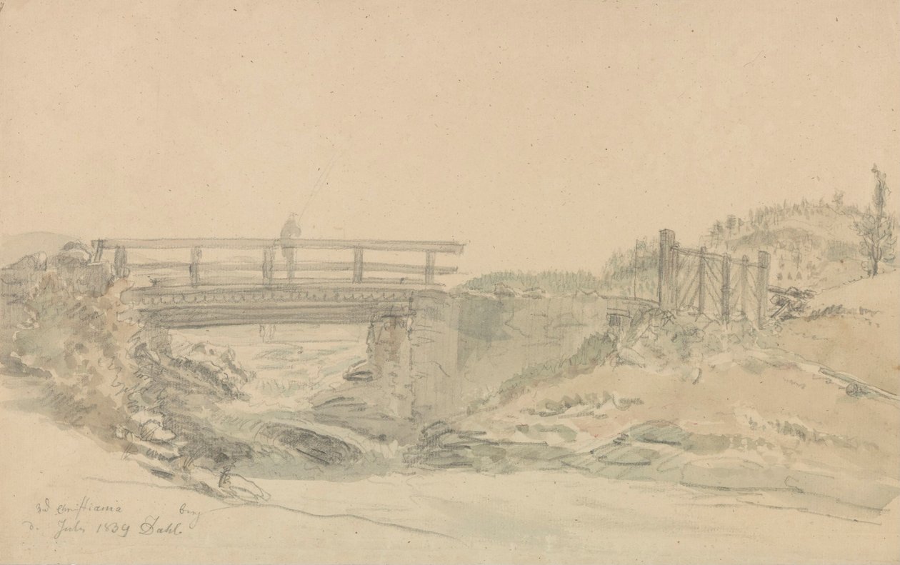 Ved Christiania af Johan Christian Dahl