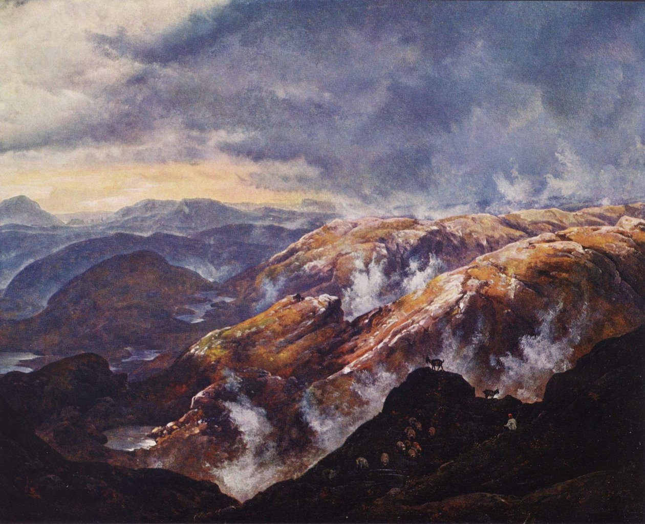 Udsigt fra Lyshornet af Johan Christian Dahl