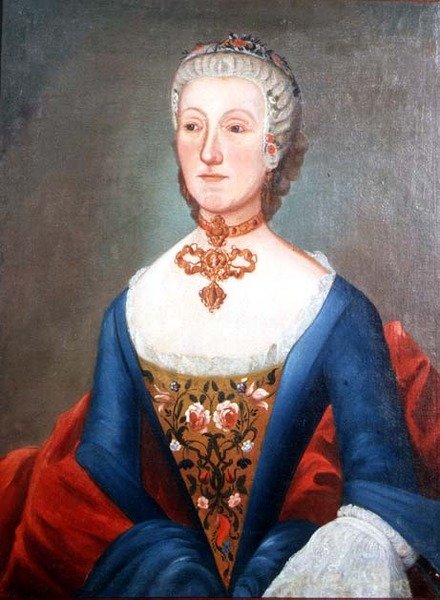 Portrait of Anne Elizabeth Amalie Berg (Simonsen) af Johan Christian Remin