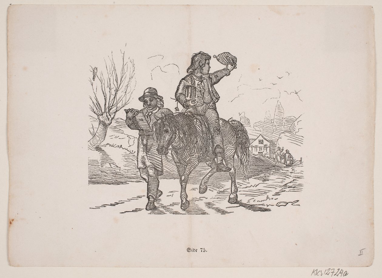 Illustration til Kennedy, Anna Ross af Johan Frederik Rosenstand