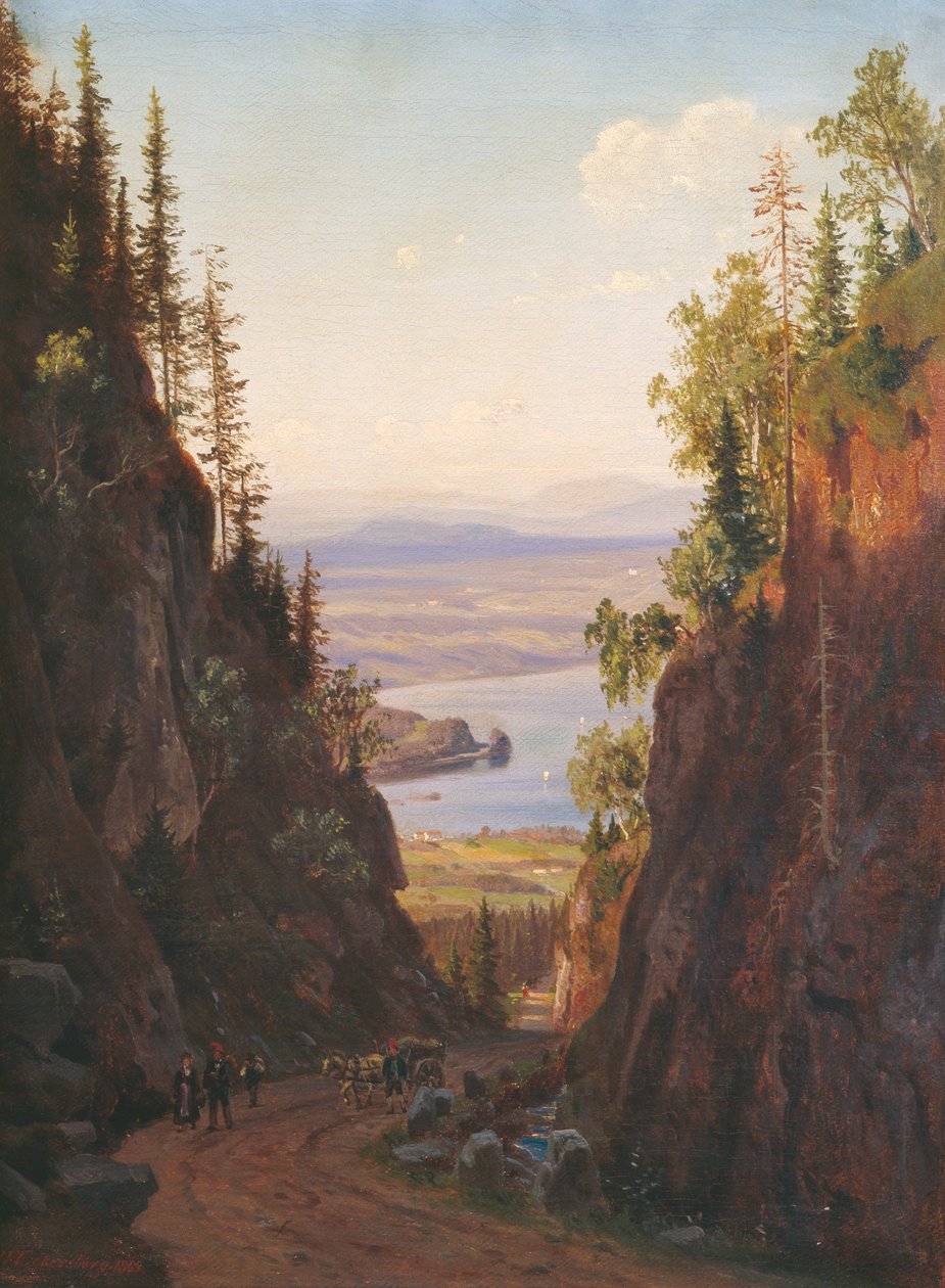 Maisema Krokkleivasta af Johan Fredrik Eckersberg
