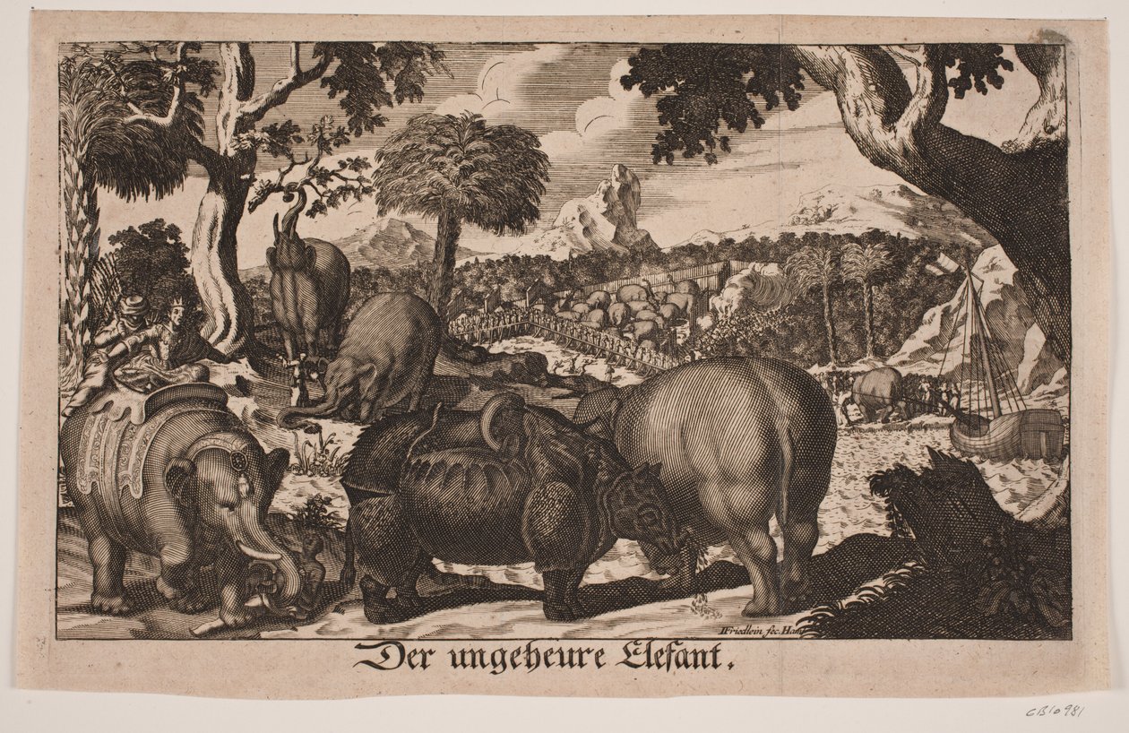 "Den store elefant" af Johan Friedlein