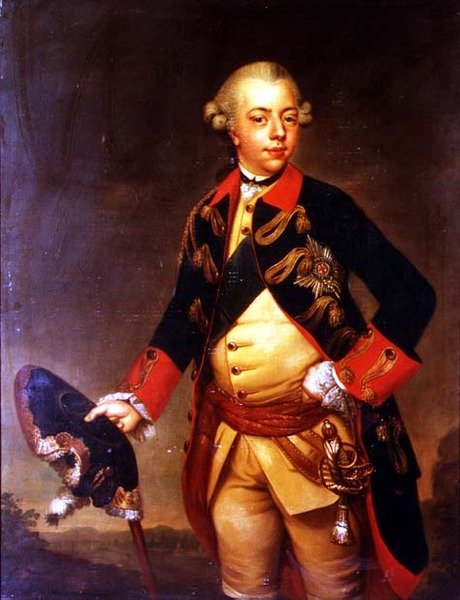 Portræt af William V af Nassau-Dietz, Prins af Orange af Johan Georg
