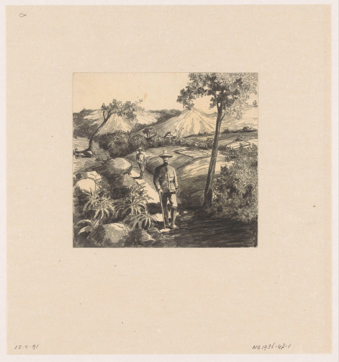 to soldater af Johan Gerard Sinia