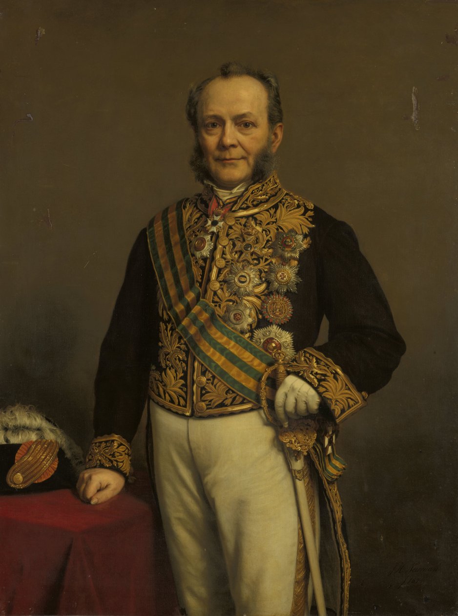 Pieter Mijer (1812-81). Generalguvernør (1866-71) af Johan Heinrich Neuman