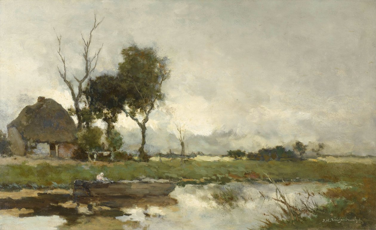 Efterårslandskab efterårslandskab af Johan Hendrik Weissenbruch