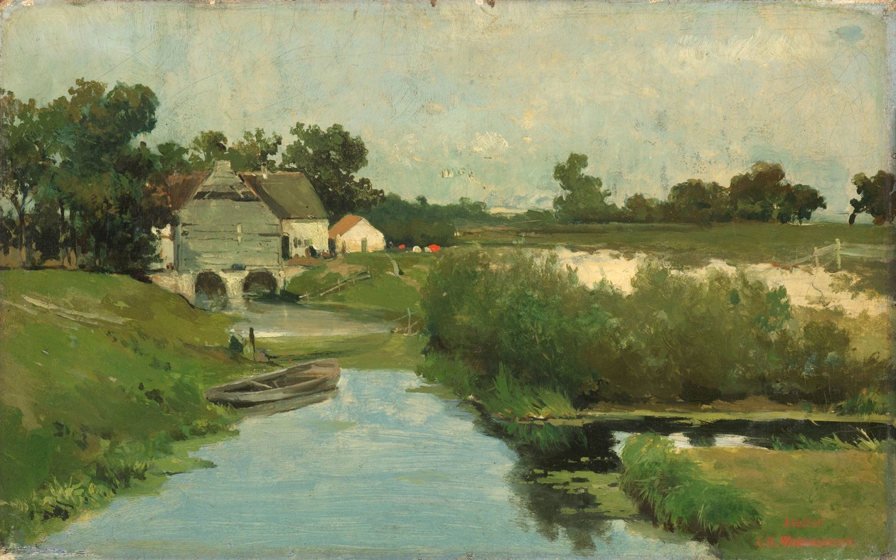 Sommerdag af Johan Hendrik Weissenbruch
