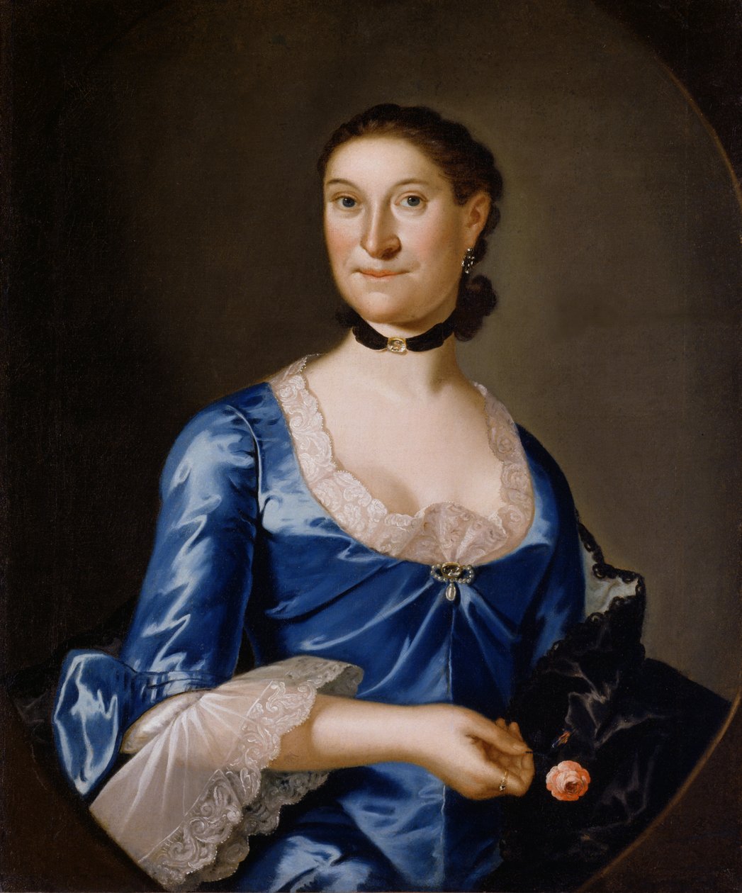 Mrs. Richard Brown, ca. 1760. af Johan Hesselius