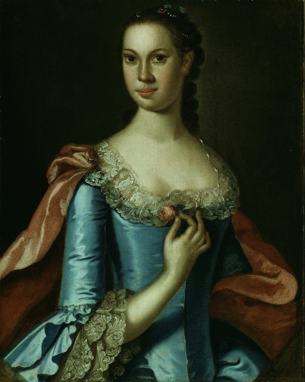 Mrs. William Carmichael, 176478. af Johan Hesselius