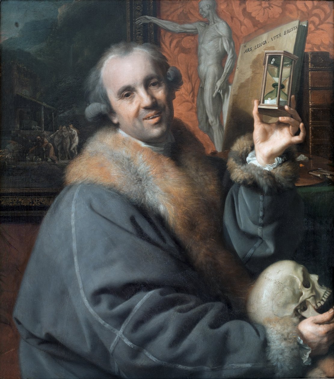 Selvportræt, ca. 1776 af Johan Joseph Zoffany