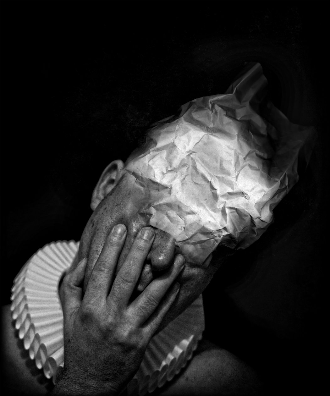 A clowns death (serie), 2014 (fotokunst digital kunst) af Johan Lilja