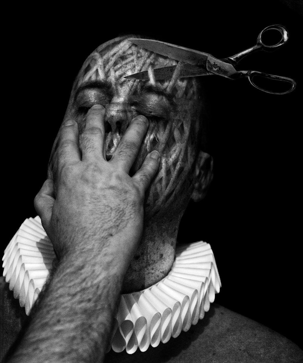A clowns death (serie), 2014 (fotokunst digital kunst) af Johan Lilja