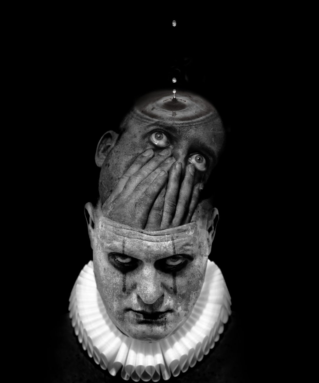 A clowns death (serie), 2014 (fotokunst digital kunst) af Johan Lilja
