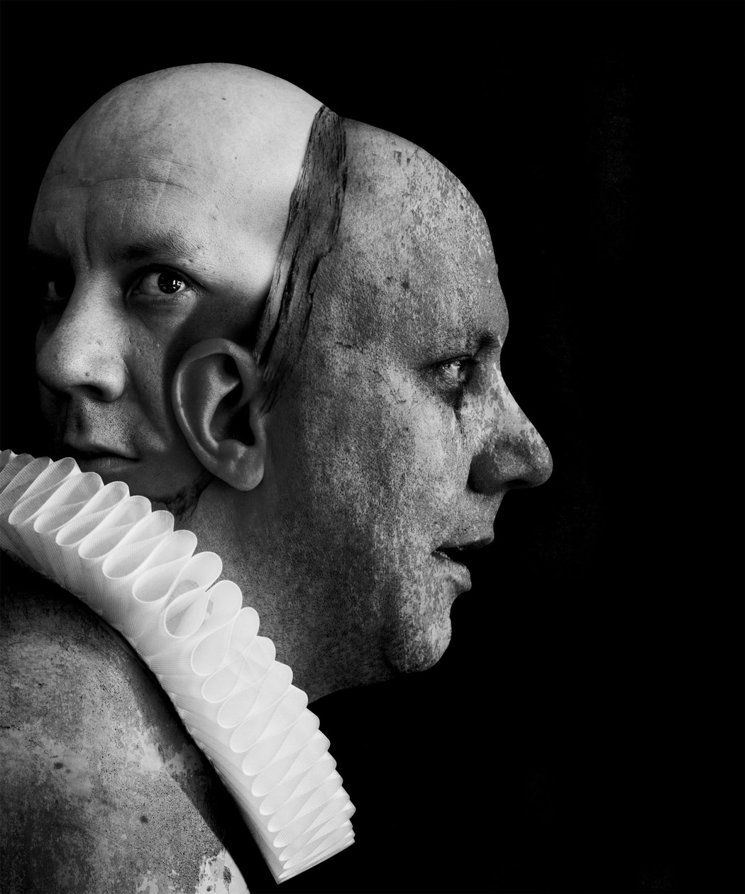 A clowns death (serie), 2014 (fotomanipulation) af Johan Lilja