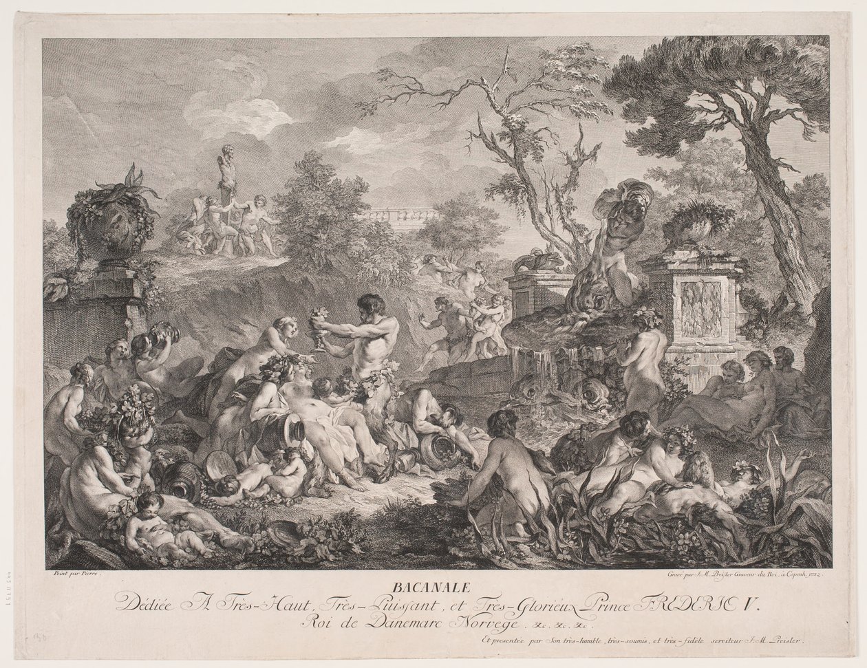 Bacchanal af Johan Martin Preisler