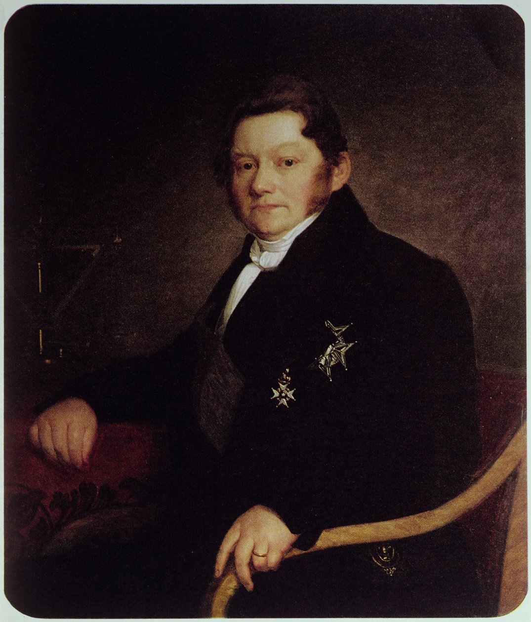Jons Jakob Berzelius (1779-1848) 1843 af Johan Olaf Sodermark