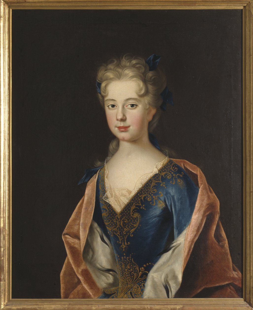 Prinsesse Anne Leszczynska - Portræt af prinsesse Anna Leszczynska (1699-1717), af Starbus, Johan (1679-1724). Olie på lærred af Johan Starbus