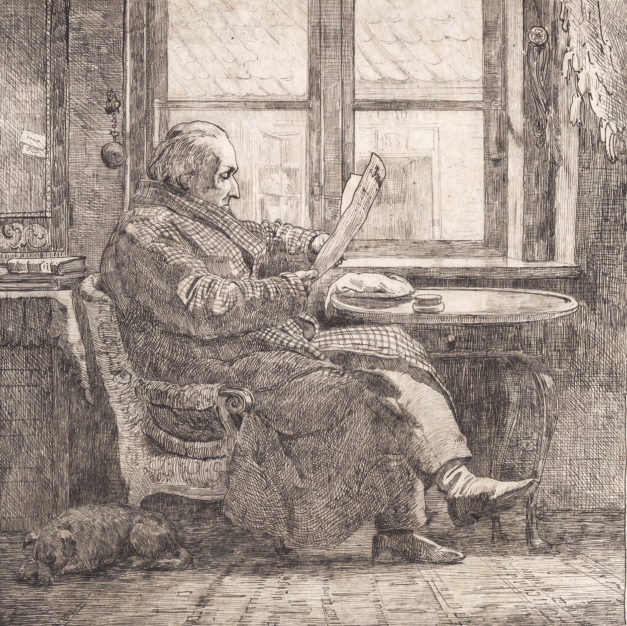 Justitsråd Emanuel Bonnevie af Johan Thomas Lundbye