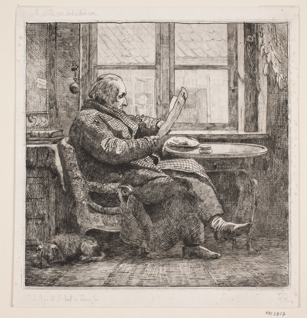 Justitsråd Emanuel Bonnevie af Johan Thomas Lundbye