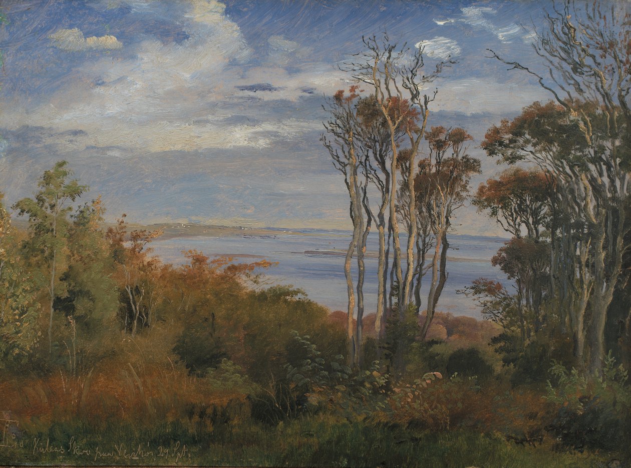 Kolås Wood. Vejrhøj af Johan Thomas Lundbye