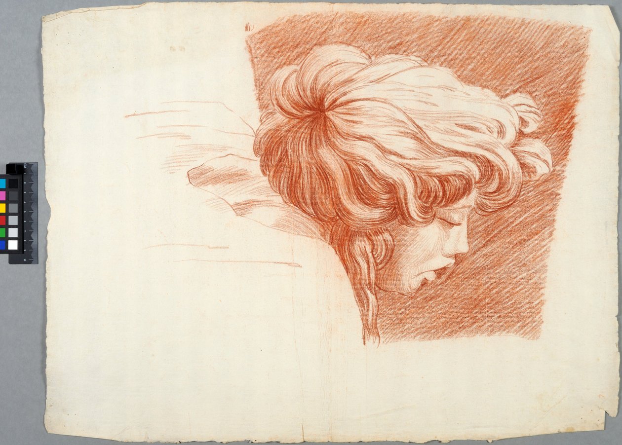 Akademiezeichnung (Detail) af Johan Tobias Sergel