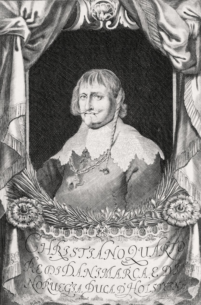 Christian IV af Danmark af Johann Alexander Boener