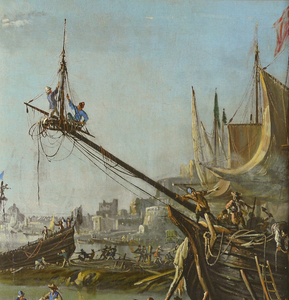 En havn af Johann Anton Eismann