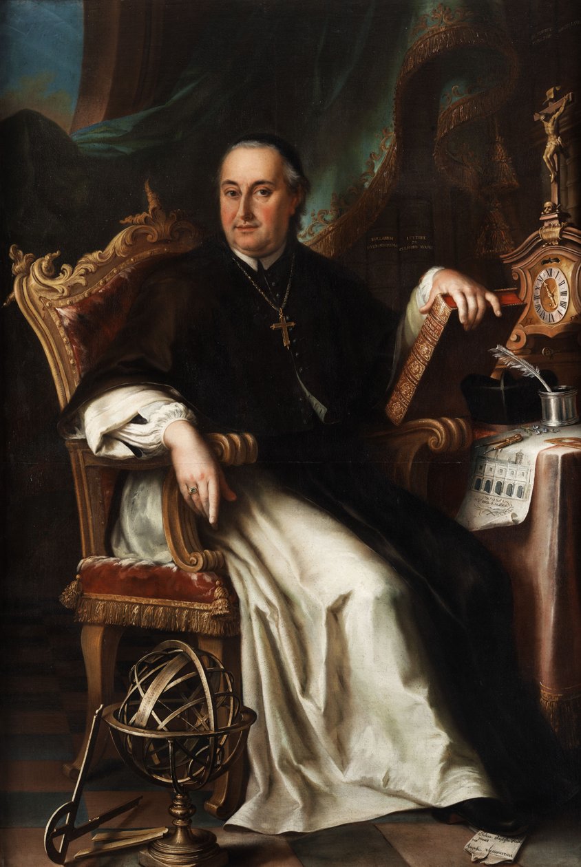 Portræt af Felice Nerini af Johann Baptist Baader