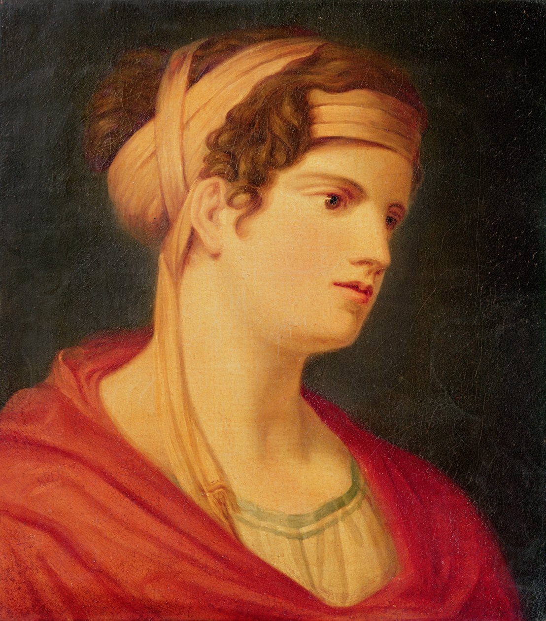 Grevinde Therese Brunswick (1775-1861) af Johann Baptist Edler von Lampi