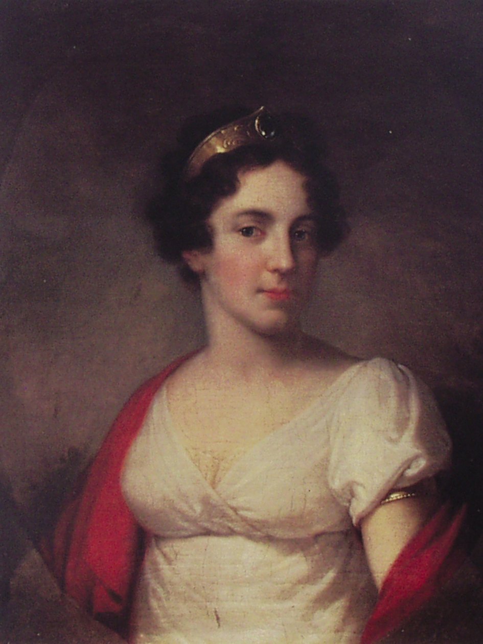 Anela Sanґushkova († 1825) af Johann Baptist von Lampi the Elder