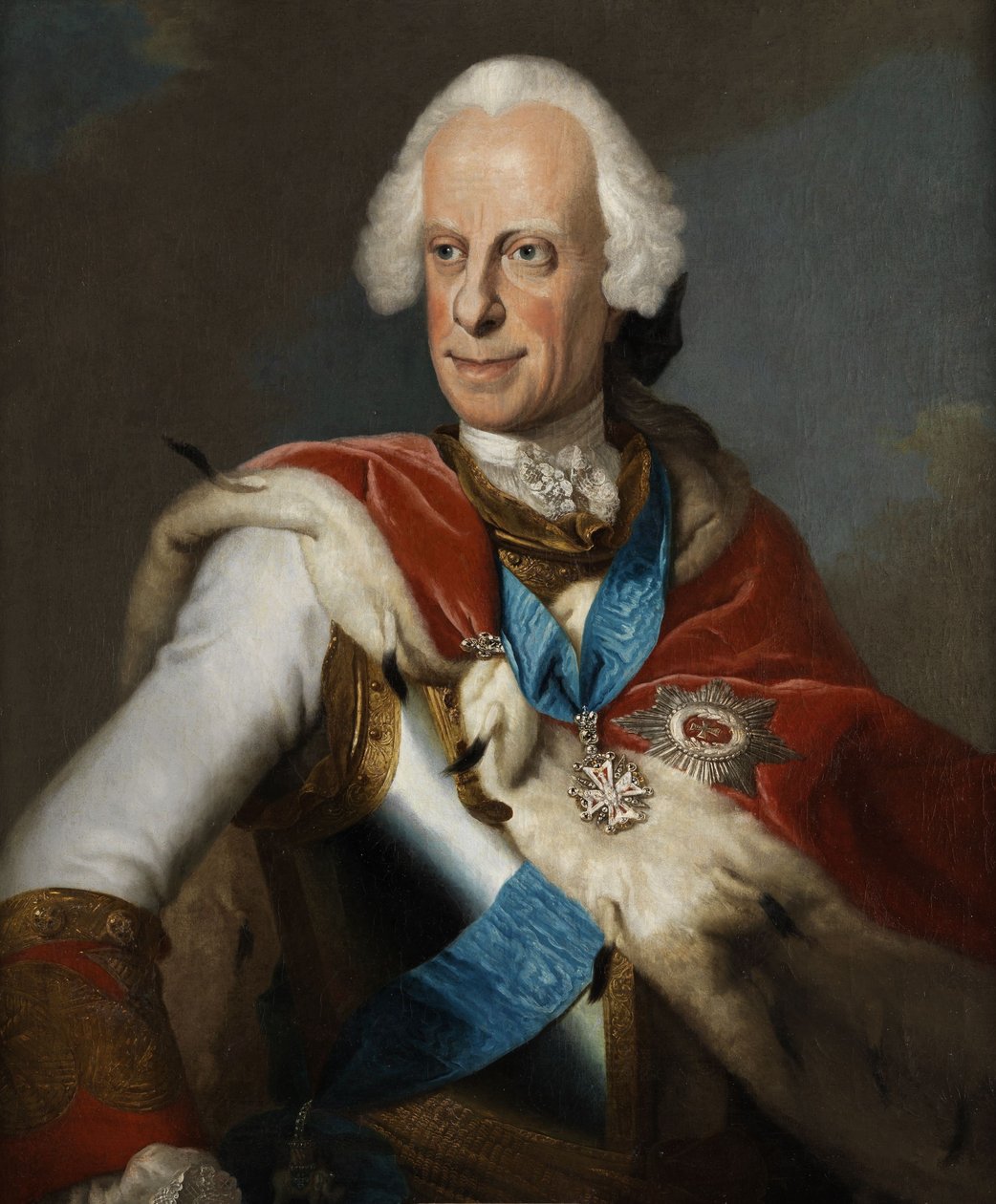 Portræt af landgraven Ludwig VIII af Johann Christian Fiedler