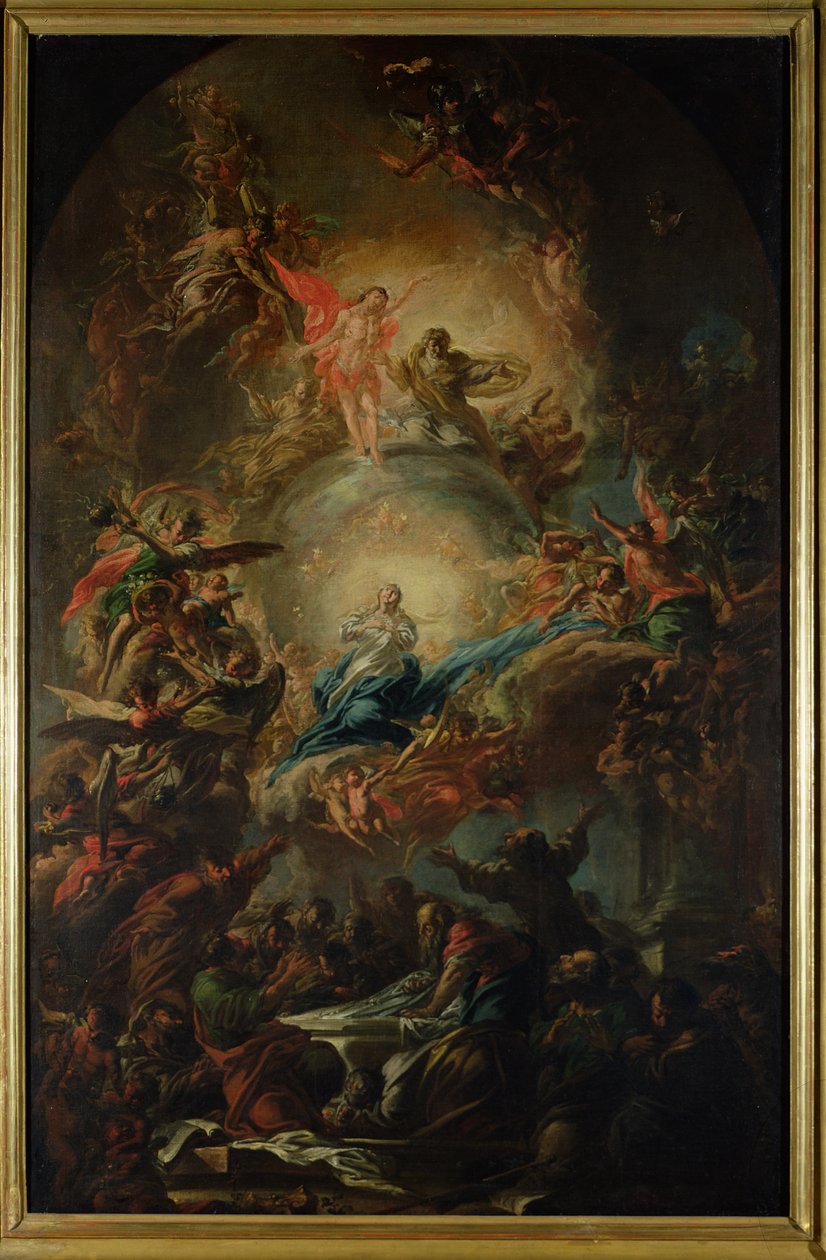 Antagelsen, c.1695 af Johann Christoph Lischka
