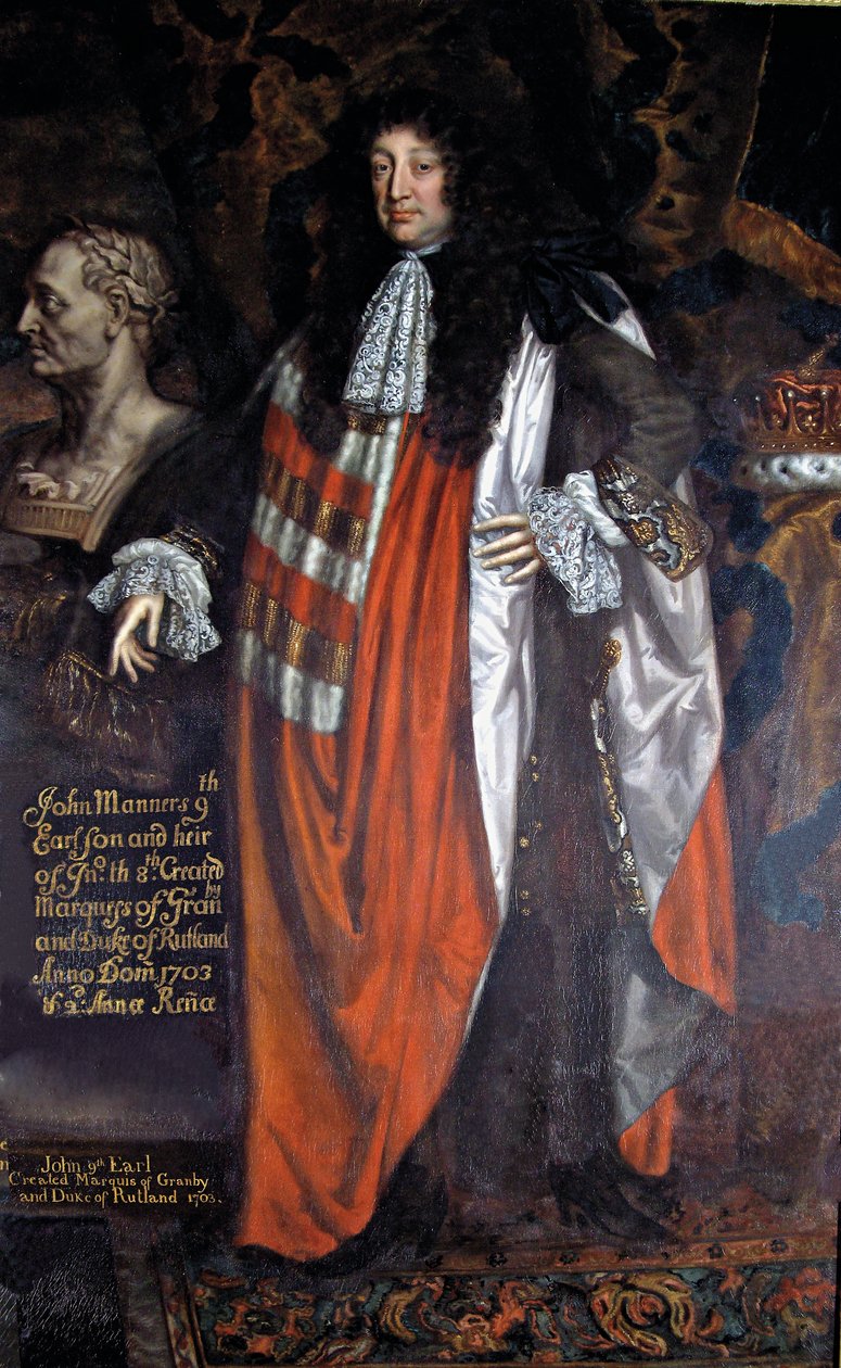 John Manners, 9. jarl af Rutland, ca. 1700 af Johann Closterman