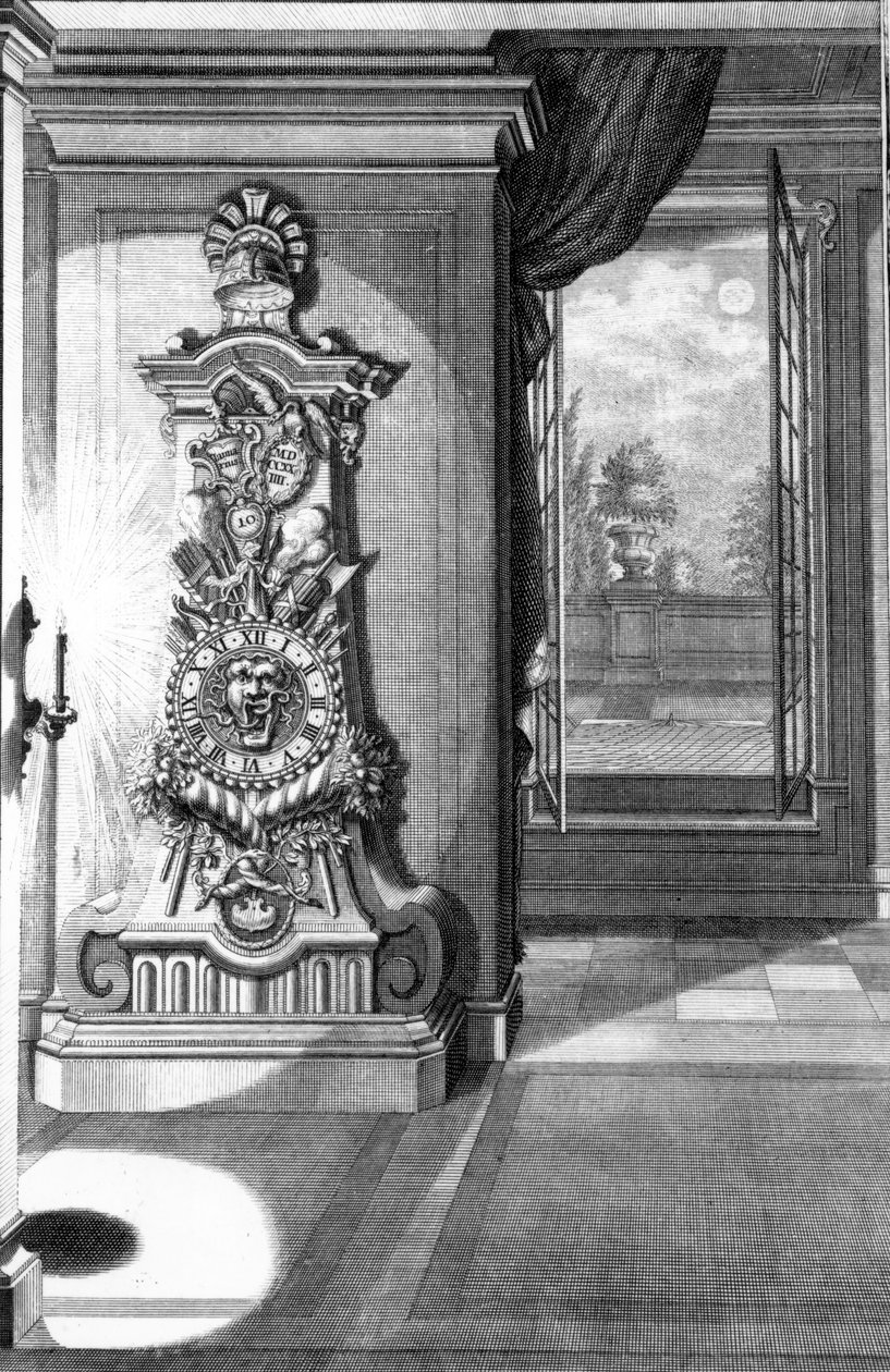 Ur, 1727 af Johann Jacob Schubler