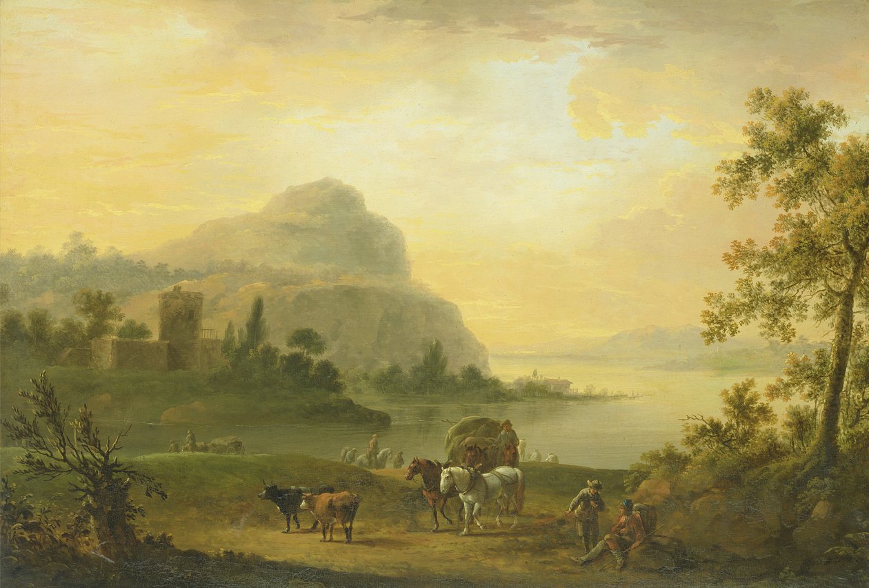 Morgenen, 1773 af Johann Jacob Tischbein