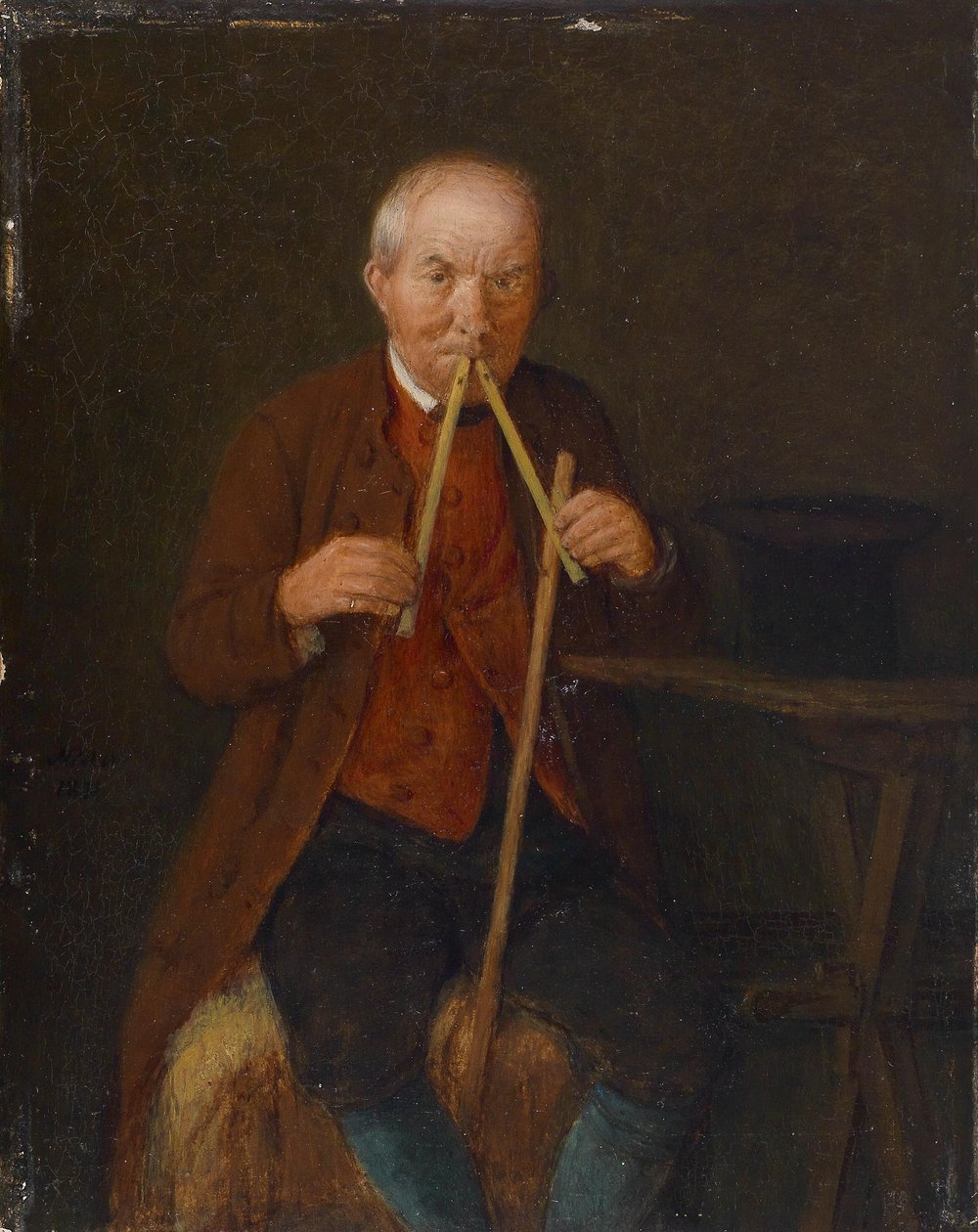 Fløjtespilleren af Johann Michael Neder