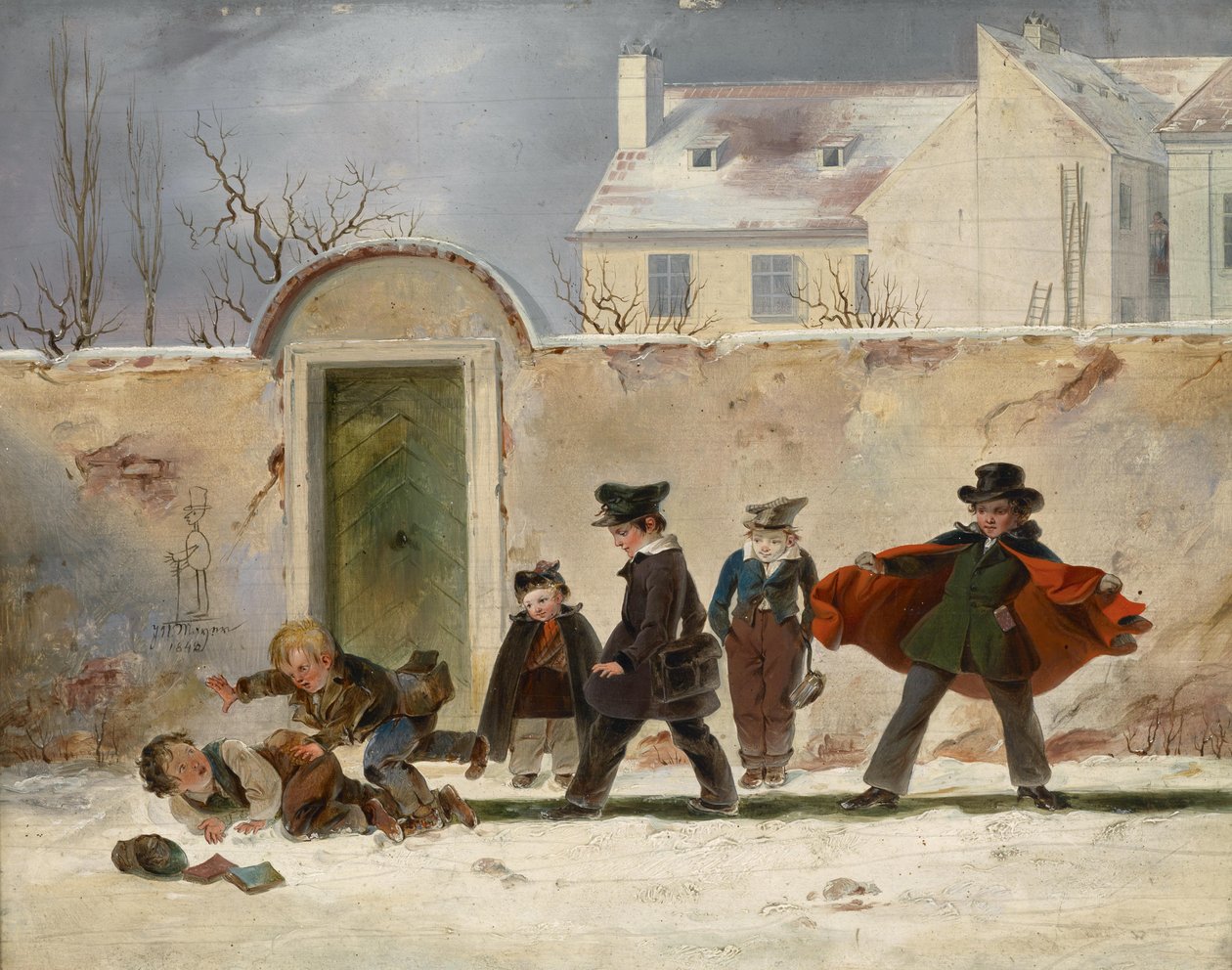 Efter skole af Johann Nepomuk Mayer