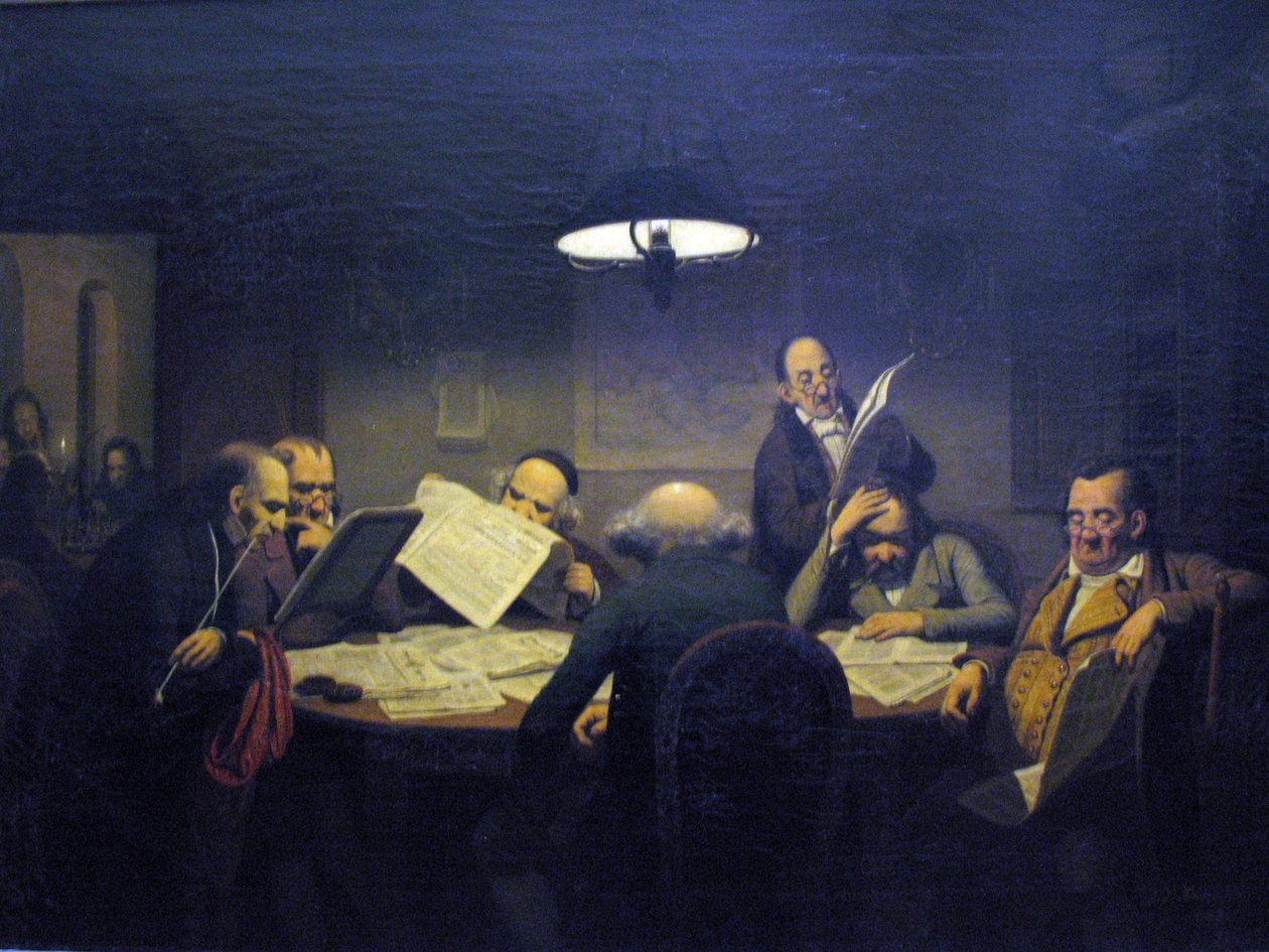 Læseskab af Johann Peter Hasenclever