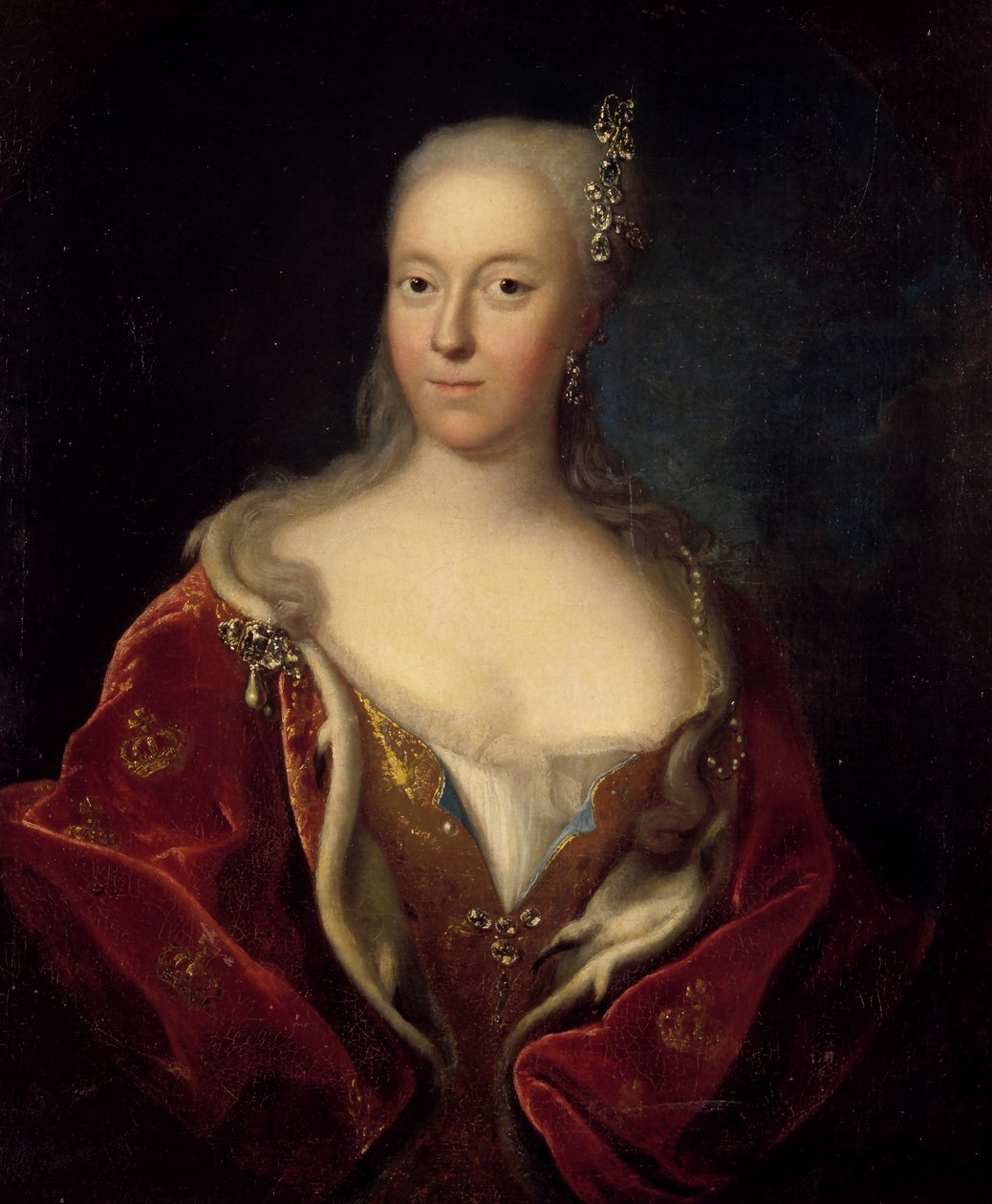 Anna Sophie von Reventlow, Danmarks Dronning af Johann Salomon Wahl